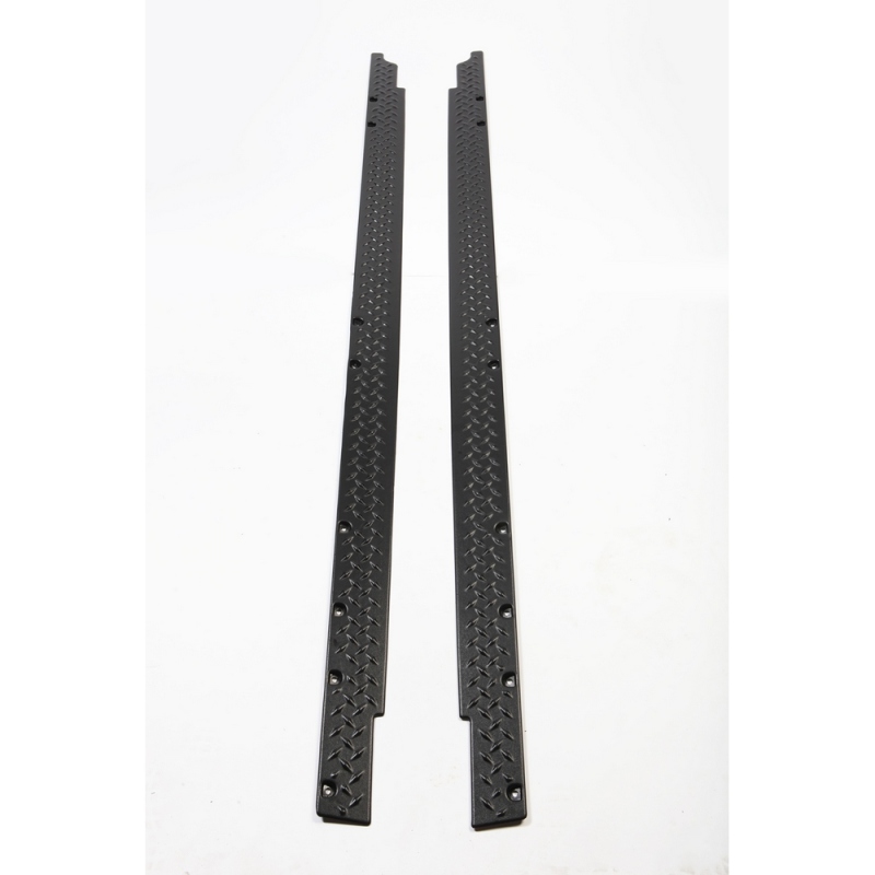 Jeep Wrangler Light Guards - Front - Rugged Ridge - Euro Guards - Black - `97-`06